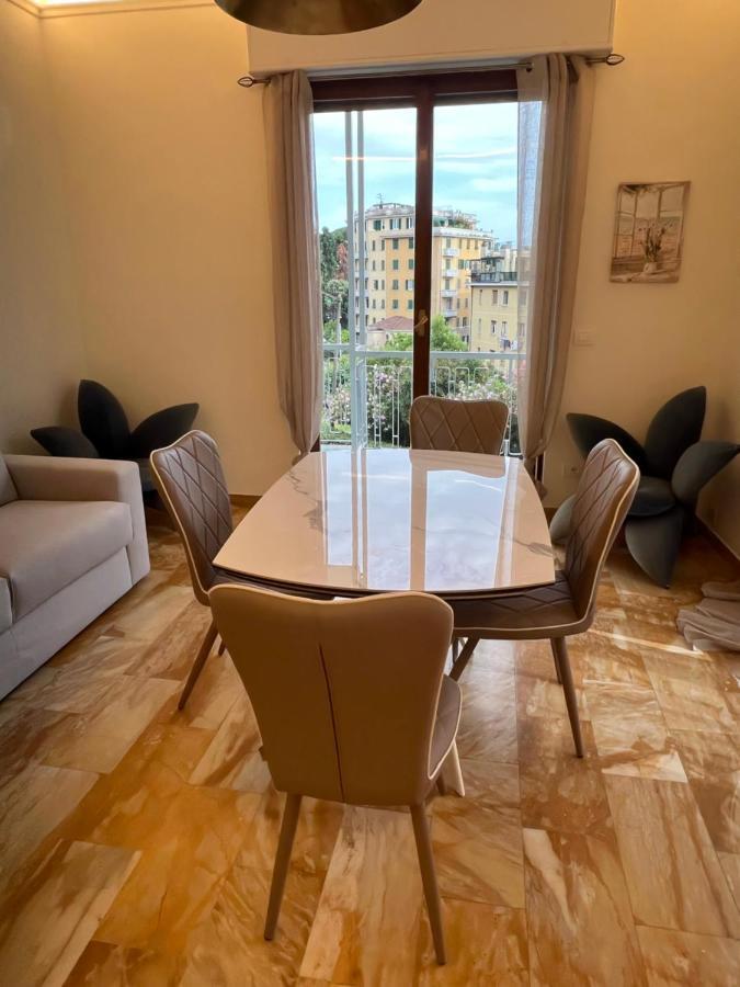 Welcome Riviera -Torre D'Avorio Appartamento 126 Mq Piu'Terrazzo25 Mq - Totalmente Rinnovato- 250 M Dal Centro - Parcheggio A Pagamento 15 Euro Al Giorno Da Prenotare In Anticipo Salvo Dispo -Parking At 15 Euro Per Day To Be Booked In Advance If Avai Rapallo Bagian luar foto